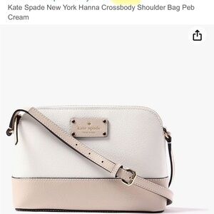 Kate Spade Cream Crossbody Bag